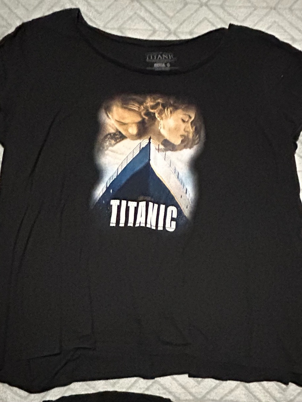 Titanic Graphic Short Sleeve Tee - Black